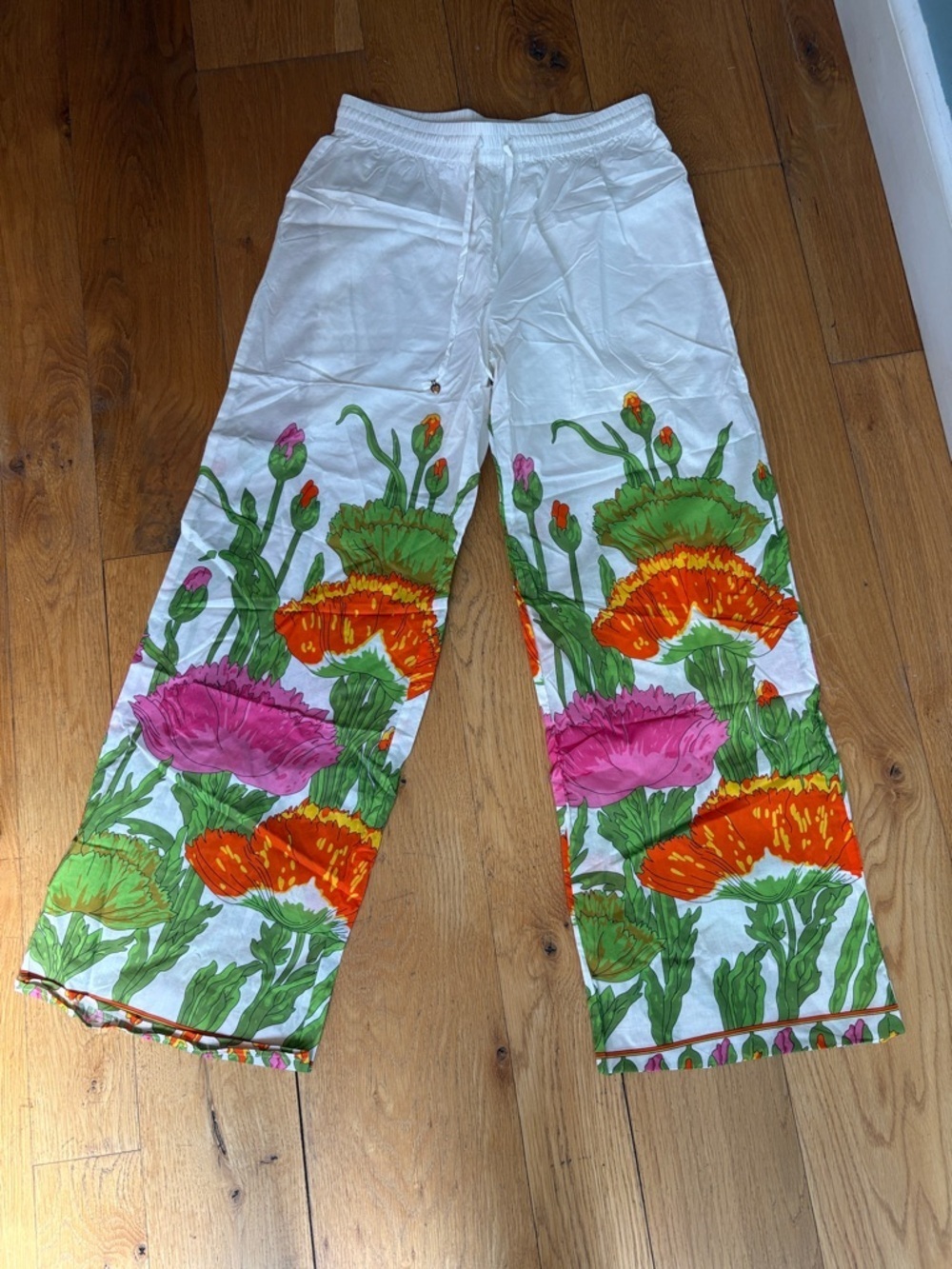 NWT Flora Bea NYC Rolla Pants. Size Large - Picture 2 of 6